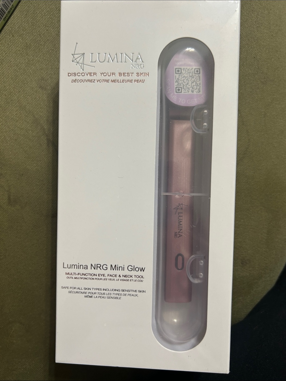 Mini Glow Facial Tool - Rose Gold